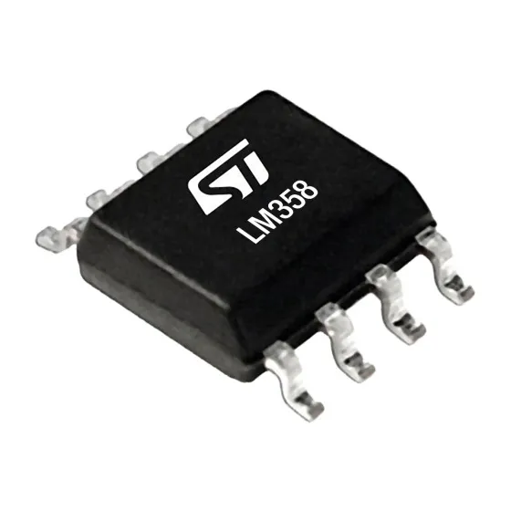 LM358DT Dual Operational Amplifier | STMicroelectronics SO-8 Low-Power Op Amp